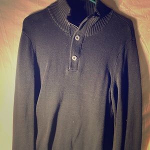AM American Eagle Dress Sweater ButtonUp